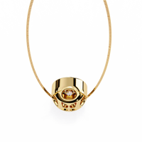 Solstice Halo Lab Grown Diamond Pendant - Ophiratbf