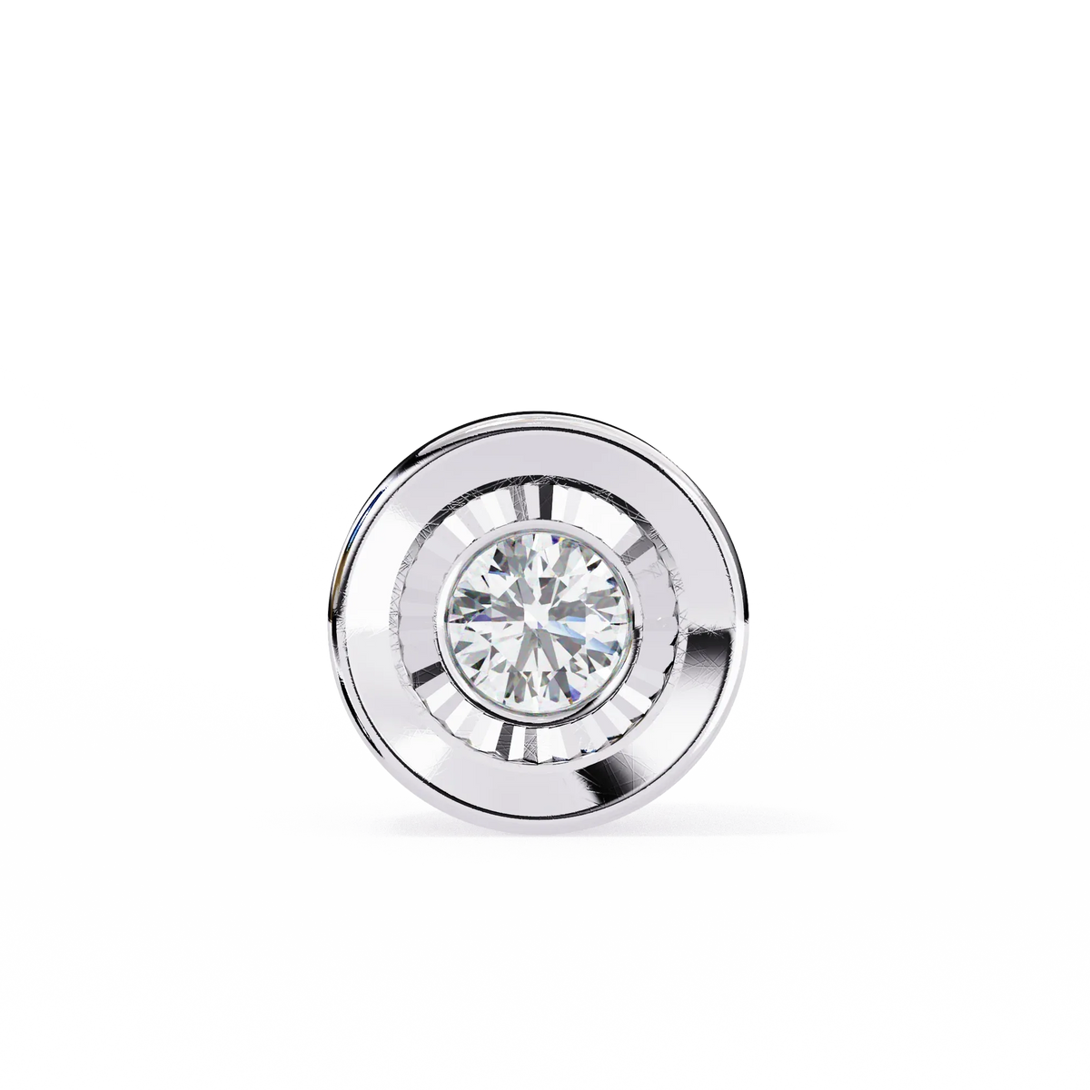 Solstice Halo Lab Grown Diamond Pendant - Ophiratbf