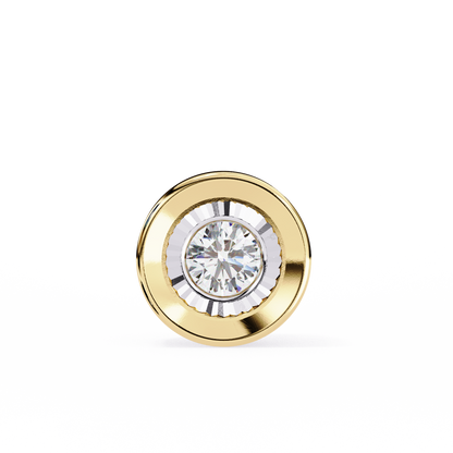 Solstice Halo Lab Grown Diamond Pendant