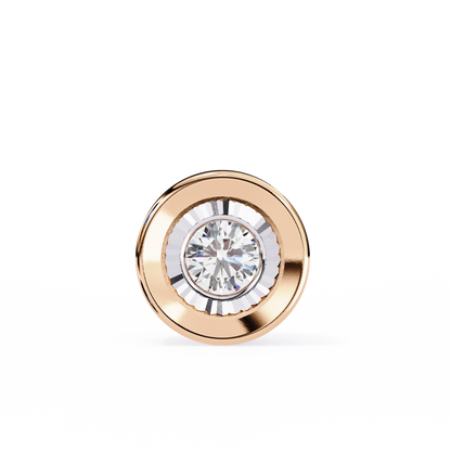 Solstice Halo Lab Grown Diamond Pendant