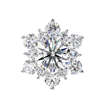 Blossom Cluster Lab Grown Diamond Studs