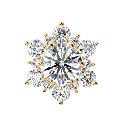 Blossom Cluster Lab Grown Diamond Studs