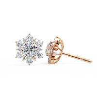 Blossom Cluster Lab Grown Diamond Studs - Ophiratbf