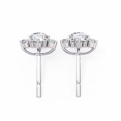 Blossom Cluster Lab Grown Diamond Studs