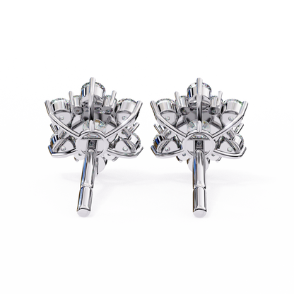 Blossom Cluster Lab Grown Diamond Studs