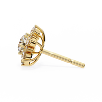 Blossom Cluster Lab Grown Diamond Studs - Ophiratbf