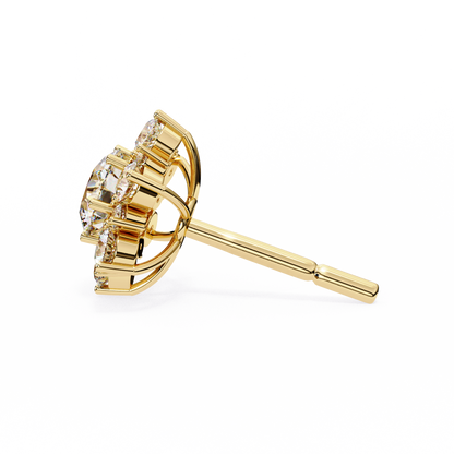 Blossom Cluster Lab Grown Diamond Studs