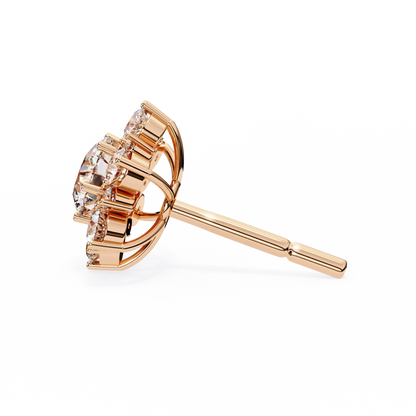 Blossom Cluster Lab Grown Diamond Studs