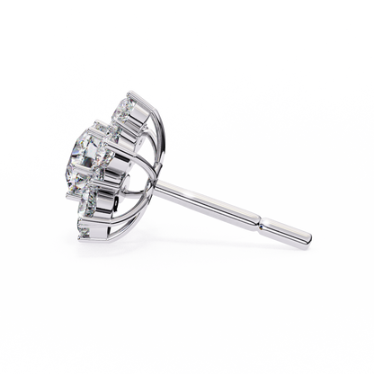 Blossom Cluster Lab Grown Diamond Studs