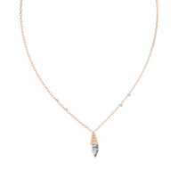 Pyramid Prism Lab Grown Diamond Pendant - Ophiratbf