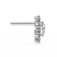 Solara Sunburst Lab Grown Diamond Studs - Ophiratbf