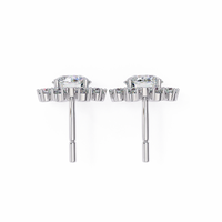 Solara Sunburst Lab Grown Diamond Studs - Ophiratbf
