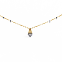 Pyramid Prism Lab Grown Diamond Pendant - Ophiratbf