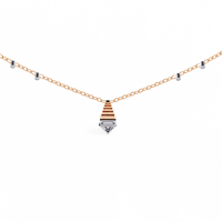 Pyramid Prism Lab Grown Diamond Pendant - Ophiratbf