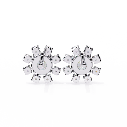 Solara Sunburst Lab Grown Diamond Studs