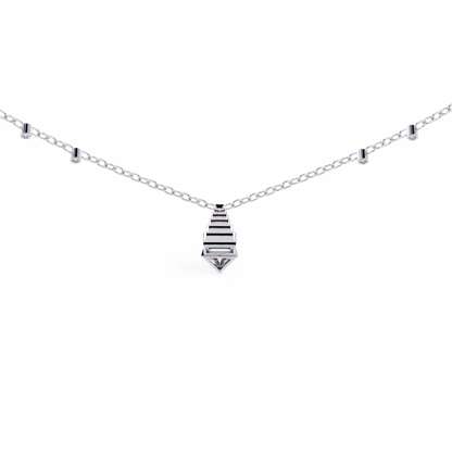 Pyramid Prism Lab Grown Diamond Pendant