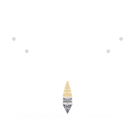 Pyramid Prism Lab Grown Diamond Pendant - Ophiratbf