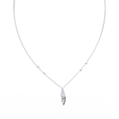 Pyramid Prism Lab Grown Diamond Pendant