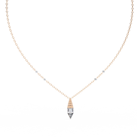 Pyramid Prism Lab Grown Diamond Pendant - Ophiratbf