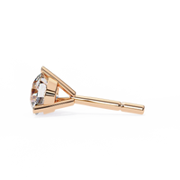 Pure Brilliance Round Lab Grown Diamond Earrings - Ophiratbf