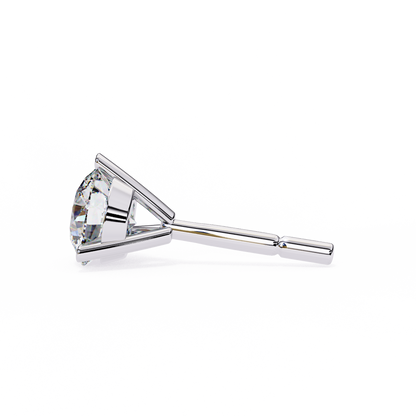 Pure Brilliance Round Lab Grown Diamond Earrings