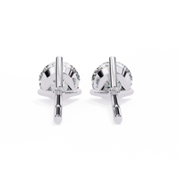 Pure Brilliance Round Lab Grown Diamond Earrings - Ophiratbf