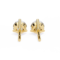 Pure Brilliance Round Lab Grown Diamond Earrings - Ophiratbf