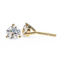 Pure Brilliance Round Lab Grown Diamond Earrings - Ophiratbf