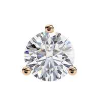 Pure Brilliance Round Lab Grown Diamond Earrings - Ophiratbf