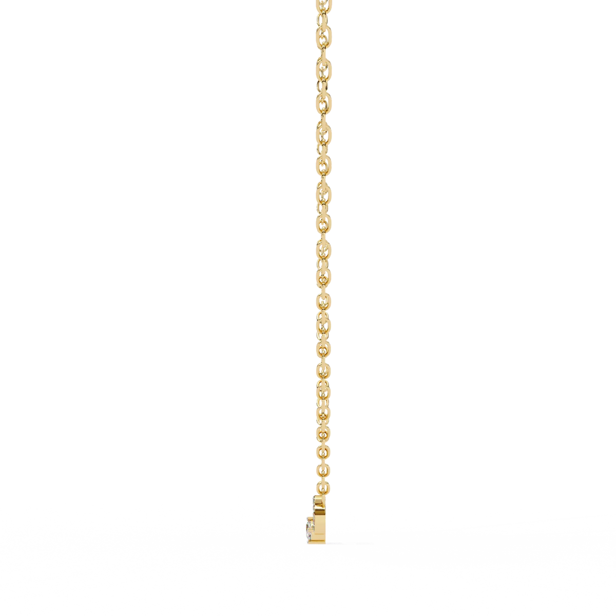 Orbit Charm Lab Grown Diamond Pendant - Ophiratbf