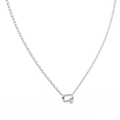 Orbit Charm Lab Grown Diamond Pendant