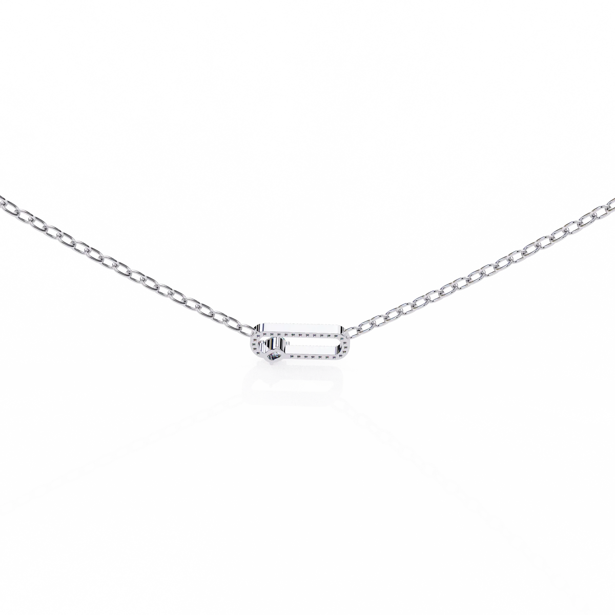 Orbit Charm Lab Grown Diamond Pendant - Ophiratbf