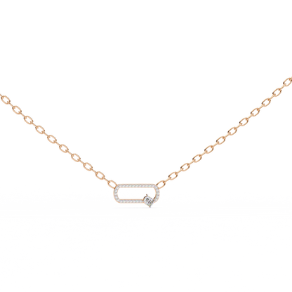 Orbit Charm Lab Grown Diamond Pendant