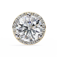 Eterna Classic Halo Lab Grown Diamond Studs - Ophiratbf