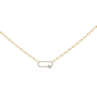 Orbit Charm Lab Grown Diamond Pendant - Ophiratbf