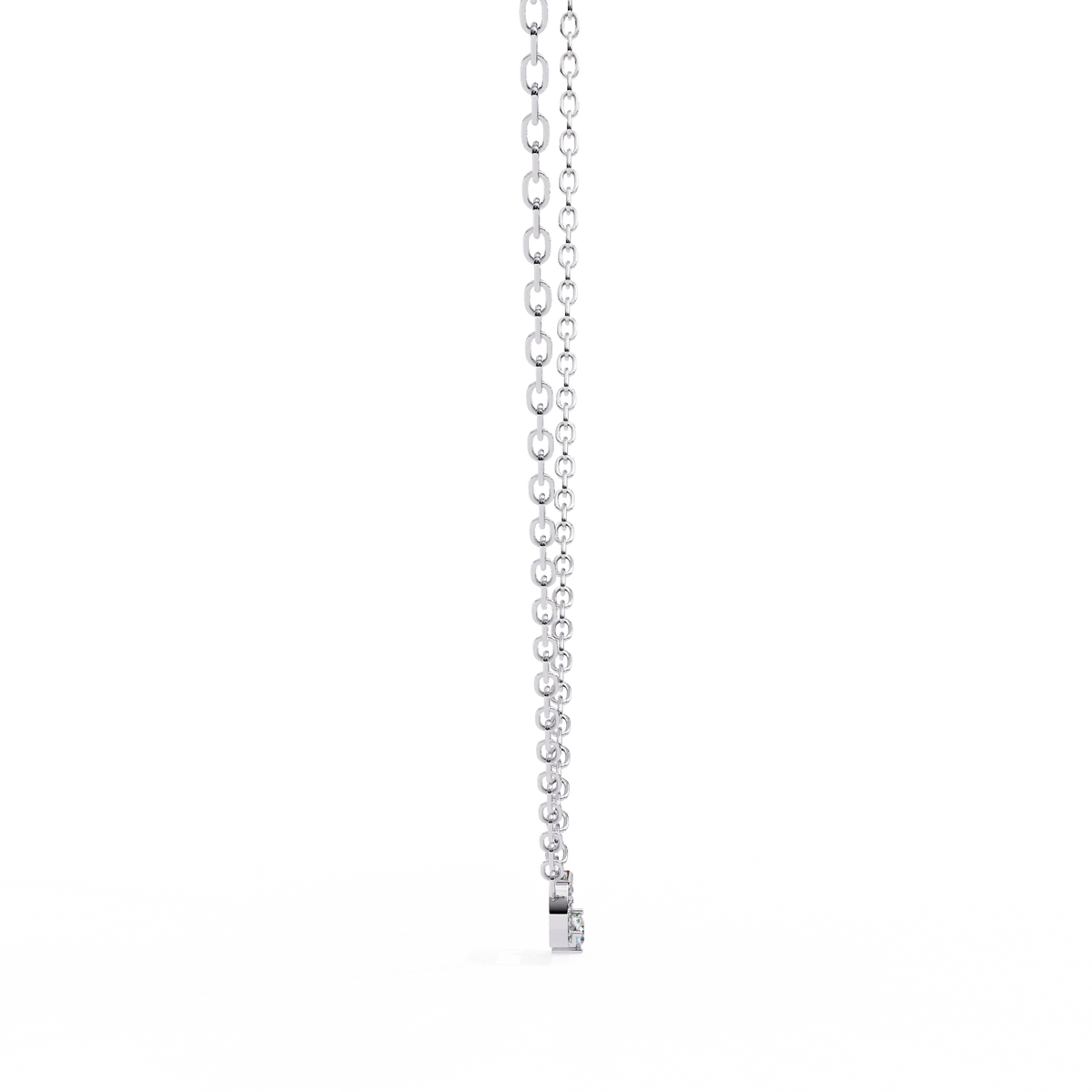 Orbit Charm Lab Grown Diamond Pendant - Ophiratbf