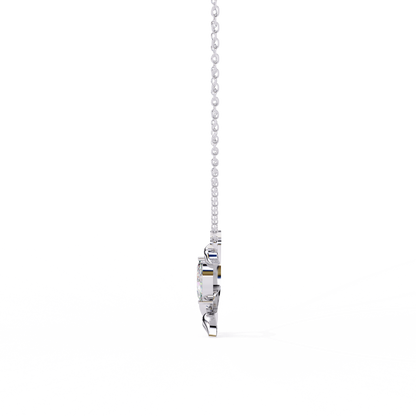 Flora Vine Lab Grown Diamond Pendant