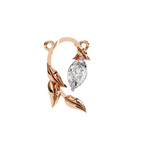 Flora Vine Lab Grown Diamond Pendant - Ophiratbf