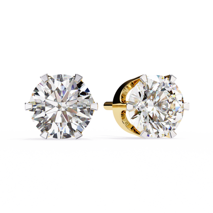 Aurelia Bezel Lab Grown Diamond Studs