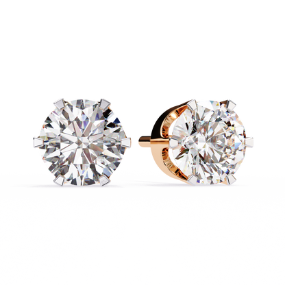 Aurelia Bezel Lab Grown Diamond Studs
