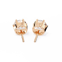 Aurelia Bezel Lab Grown Diamond Studs - Ophiratbf