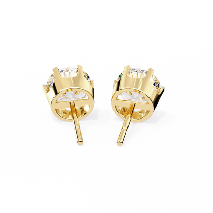 Aurelia Bezel Lab Grown Diamond Studs