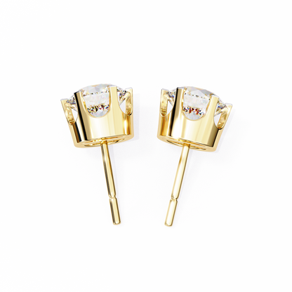 Aurelia Bezel Lab Grown Diamond Studs