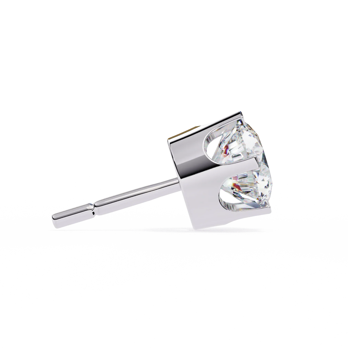 Aurelia Bezel Lab Grown Diamond Studs - Ophiratbf