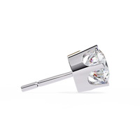 Aurelia Bezel Lab Grown Diamond Studs - Ophiratbf