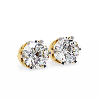 Aurelia Bezel Lab Grown Diamond Studs - Ophiratbf