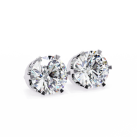 Aurelia Bezel Lab Grown Diamond Studs - Ophiratbf