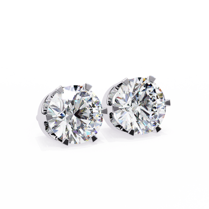 Aurelia Bezel Lab Grown Diamond Studs