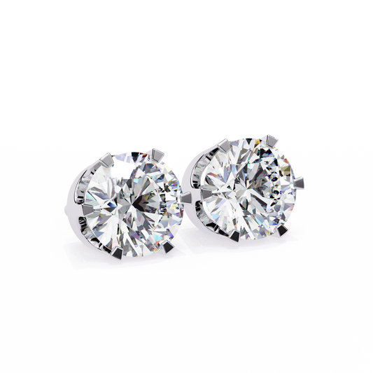 Aurelia Bezel Lab Grown Diamond Studs