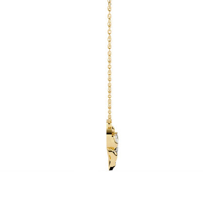 Flora Vine Lab Grown Diamond Pendant